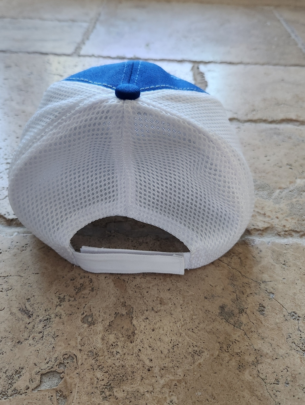 New Tampa Bay Lightning Blue & White Mesh Baseball Cap - Picture 4 of 4